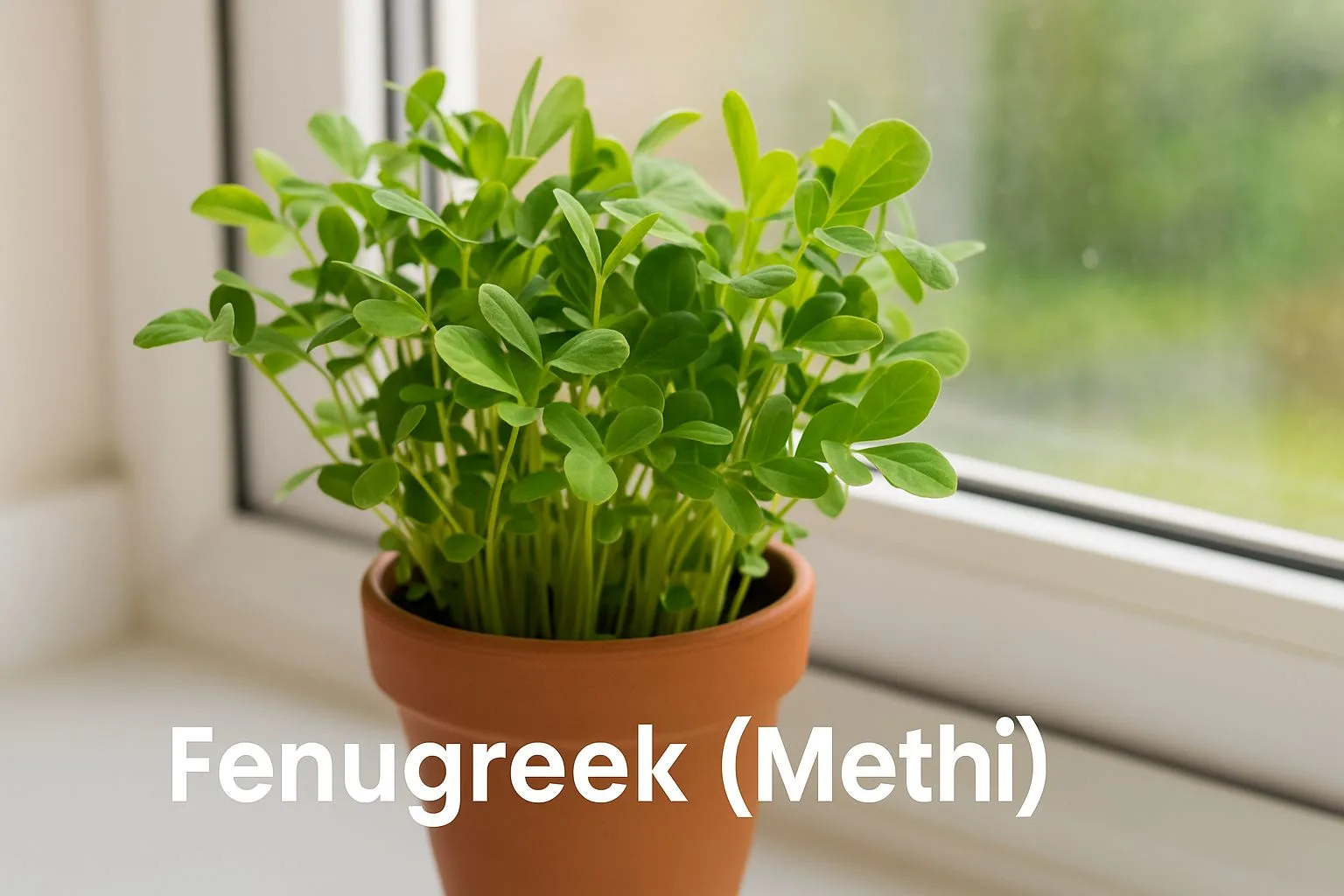 Fenugreek (Methi) Grow Right on Your Kitchen Windowsill - Urban Plant
